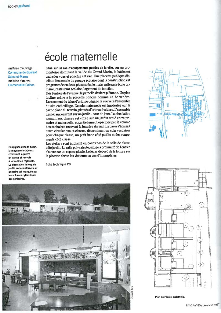 24.AMC Annuel n°85- décembre 1997