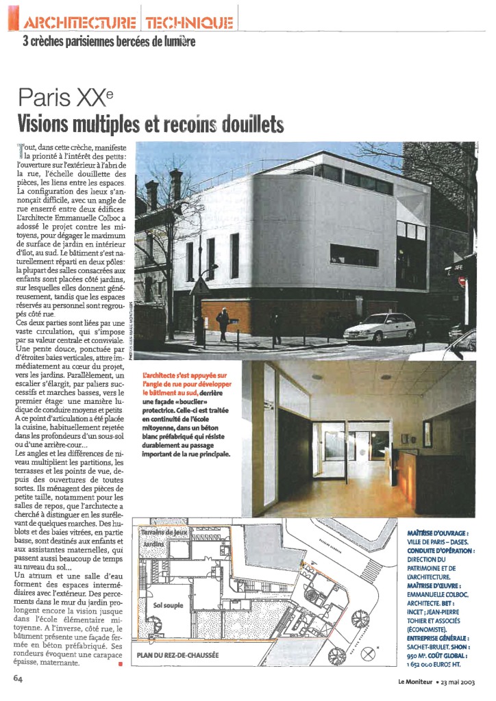 43.Le Moniteur n°5191 - mai 2003