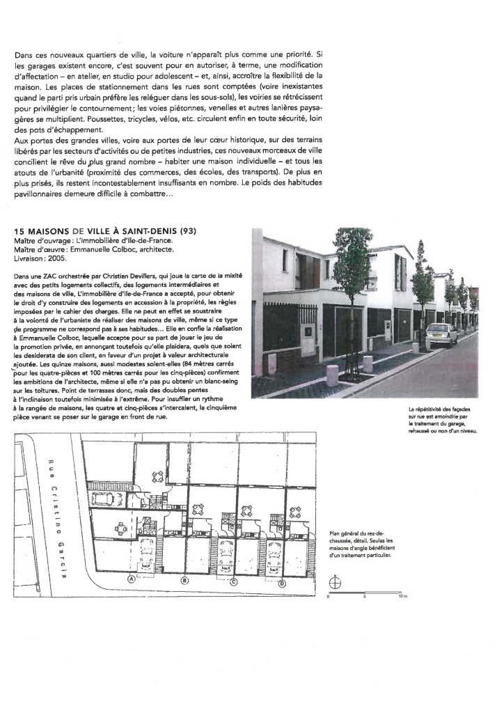 55. 25 Maisons en ville - novembre 2006