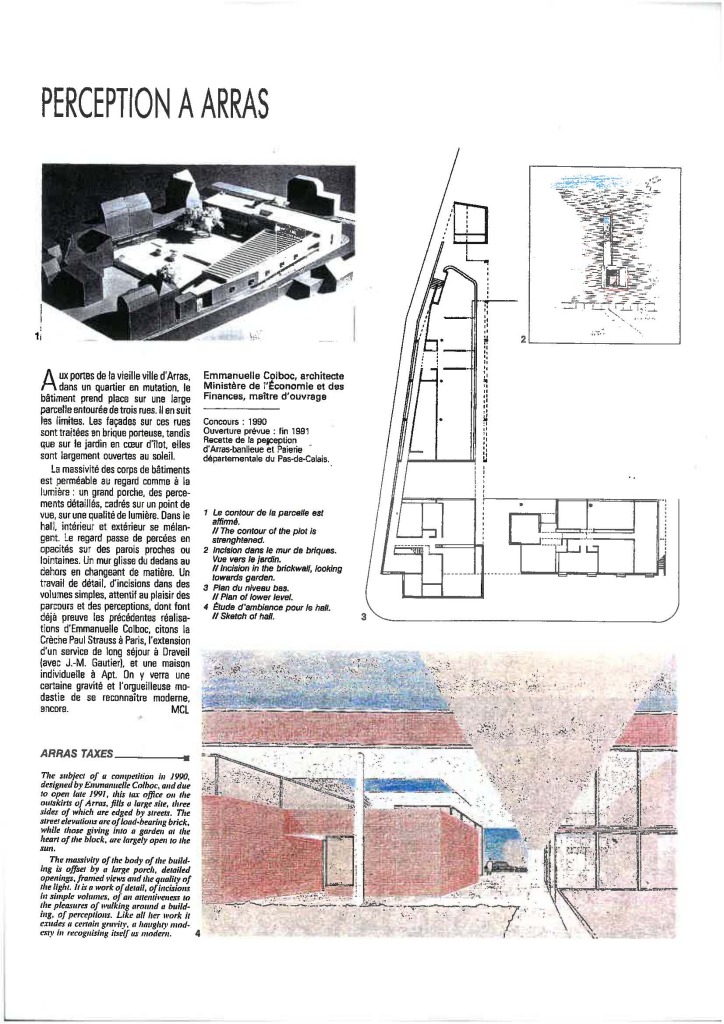 6. Technique et architecture - Novembre 1990