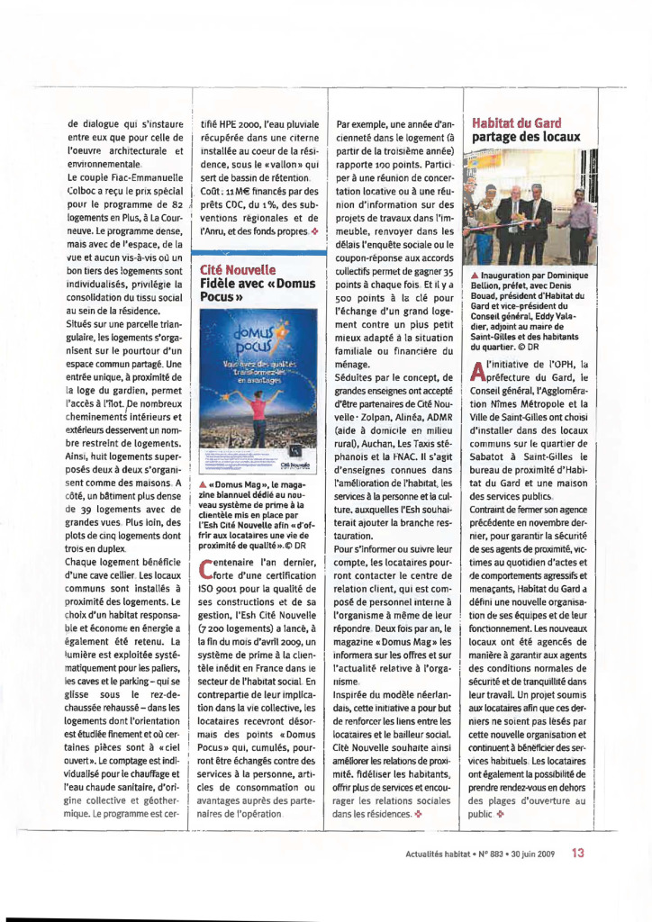 75. Actualités Habitat n°883 -juin 2009_Page_3